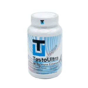 Frasco de Testo Ultra Tradicional, suplemento potenciador de testosterona.